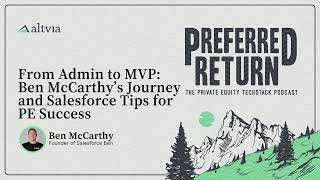 From Admin to MVP Salesforce Bens Journey and Tips for Private Equity [upl. by Sperling]