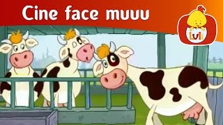 Cine face muuu  Vacă pentru copii  Luli TV [upl. by Donell749]