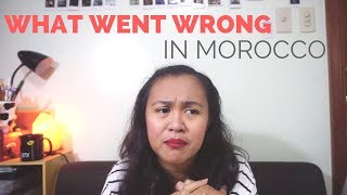 Manila to Morocco Mistakes in Morocco Essaouira Robbed Drone Filipina Travel [upl. by Arundel357]