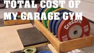 Cost of my Garage Gym   Pandos Barbell Club [upl. by Eldwun]