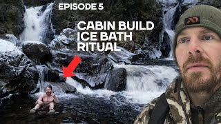 Winter Log Cabin Build on OffGrid Homestead EP5 [upl. by Oicirtap]