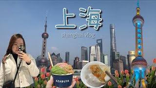 shanghai vlog 🇨🇳  first solo trip to china city walk reuniting with family 🌷 [upl. by Nauqed258]