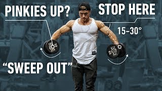 How To Build Capped Shoulders Optimal Training Explained Side Delts [upl. by Gnouv]