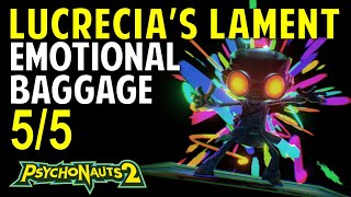 Lucrecias Lament All Emotional Baggage amp Tags Locations  Psychonauts 2 Collectibles Guide [upl. by Kaltman]