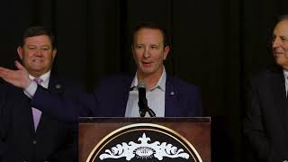 Governor Jeff Landry  New Calcasieu River Bridge Speech [upl. by Peper]