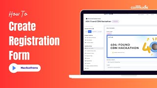 6 Hackathon  How to create registration form for my hackathon [upl. by Draned]