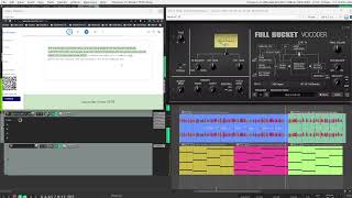 Quick FullBucket FBVC Vocoder demo [upl. by Wescott]