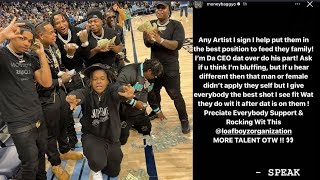 MoneyBagg Yo Lied Saying Hes A CEO That Over Do His Part For BreadGang Artists [upl. by Rasla]