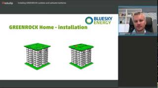 GREENROCK Webinar engl  installation of saltwater batteries [upl. by Woody56]