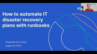 How to automate IT disaster recovery plans with Runbooks [upl. by Pickett]