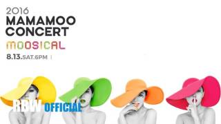 Audio 160813 MAMAMOO MOOSICAL 1st Concert [upl. by Husain614]