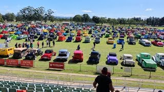 HOT ROD SHOW ASRF Steet Rod Nationals 2023 Hawkesbury Showground [upl. by Neerod625]