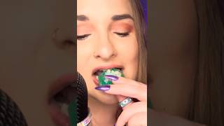 ASMR 💎Crystal Candy💎Silky Gem HONEST Taste Test asmrcrunch asmrcandy asmreatingsounds [upl. by Nnel]