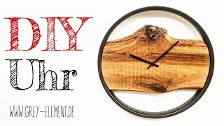 Eine Uhr selber bauen  Upcycling Wanduhr  DIY [upl. by Andros820]