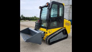 New 2024 Rippa NDI680 Skid Steer Track Loader – Yanmar Diesel Engine Enclosed Cab 35 Ton [upl. by Nivan]