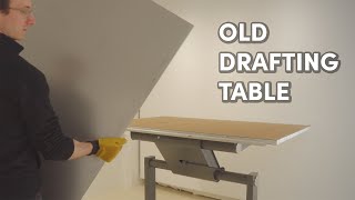 Repurposing an Old Drafting Table [upl. by Eiboh]