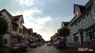 D Stadt Bad Arolsen Landkreis WaldeckFrankenberg Schloßstraße und Bahnhofsstraße August 2016 [upl. by Naujuj]