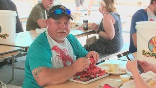 Opening day of Maine Lobster Festival draws massive crowds [upl. by Lissy]