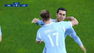 ımmobıle vs bologna  PES 2021 GAMEPLAY [upl. by Narcis]