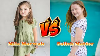 Salish Matter VS Mila Marwah Transformation 👑 From Baby To 2024 [upl. by Kirbie]