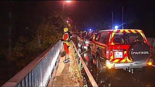 Five dead as fatal floods hit southern France [upl. by Werda68]