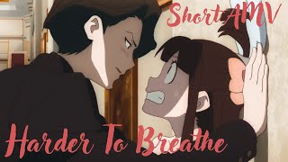 Little Witch Academia AMV  Andrew x Akko Harder To Breathe Short AMV [upl. by Othe]