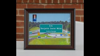 SrA Benjamin Daniel White Interchange Dedication  12 June 2021 [upl. by Tteragram]