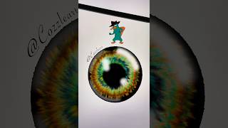 Ornitorenk Perry Eye colors coloring colors drawing artandcraft painting art artwork fyp [upl. by Jabon]