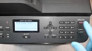 HOW TO RESET FUSER PF KIT LASER COUNTERS ON BROTHER DCP8060 DCP8085 DCP8110DN DCP8155 [upl. by Nuhs]