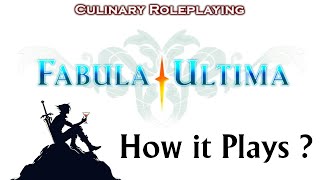 How it plays Fabula Ulitima TTJRPG solo demo [upl. by Staffard671]