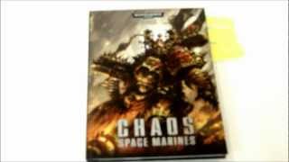 NEW Chaos Space Marine Codex Review [upl. by Hendricks842]