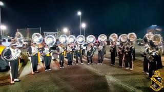 VHS Marching Cats Tuba Fanfare at Winnersville Classic 2024 [upl. by Tubb652]