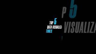 Top 5 Data Visualization Tools  Best Tools for Data Visualization [upl. by Bogart]