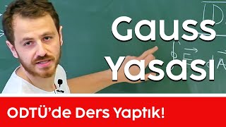 Gauss Yasası  Elektromanyetizmanın Matematiği  METUMathClub [upl. by Congdon]