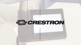 English Crestron Flex Phone For Microsoft Teams® software [upl. by Howlyn]