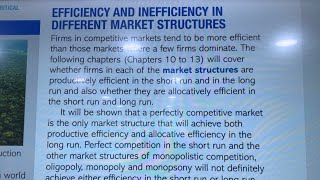 Economics A’Level Efficiency and Inefficiency in Different Market Structures [upl. by Colan]