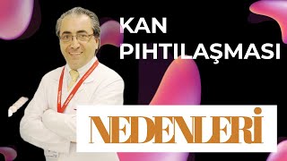 Kan Pıhtılaşması Nedenleri Nelerdir  Kan Pıhtılaşması Neden Olur [upl. by Meaghan]