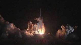 Launch of STS128 from T9 minutes to MECO HD [upl. by Idzik]