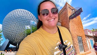 IM DINING AT EVERY RESTAURANT IN EPCOT’S WORLD SHOWCASE  Spice Road Table [upl. by Sedrul822]