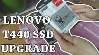 Lenovo T440 SSD upgrade  UP TO 500 SPEED BOOST [upl. by Divadnahtanoj]