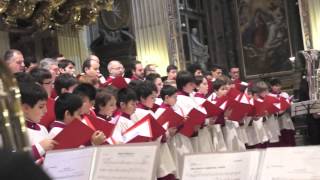 Adeste Fideles  Sistine Chapel Choir [upl. by Idissac]