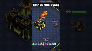 TH17 VS MAX ARCHER QUEEN🔥💀 clashofclans coc cocshorts [upl. by Adnuahs481]