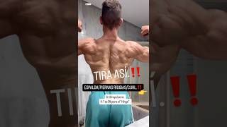 BACK‼️myway allout backday pullday bodybuilding fitness bulkingseason physique aesthetic [upl. by Minnnie]