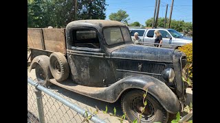 1937 Ford Pickup Truck  A very special truck crossing the auction block on Oct 2nd 2021 [upl. by Noret945]