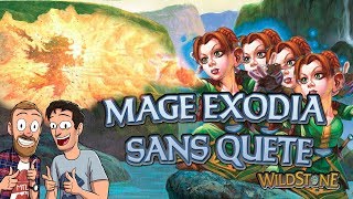 LE MAGE EXODIA SANS QUETE Wild Fr Hearthstone [upl. by Euqirdor]