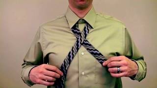 Proper Tie Length of a Full Windsor Knot [upl. by Farrison]