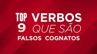 Top 9  Verbos que são falsos cognatos EnglishTips [upl. by Ahsemac]