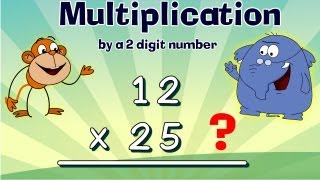 Multiplication by 2 Digit Numbers [upl. by Pelpel]