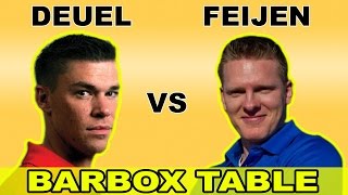 Corey Deuel vs Niels Feijen  Barbox Table  8Ball [upl. by Yeruoc]