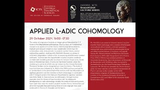 Applied ladic Cohomology I RL 1 Lecture 1 by Philippe Michel Part  12 [upl. by Myrtle]